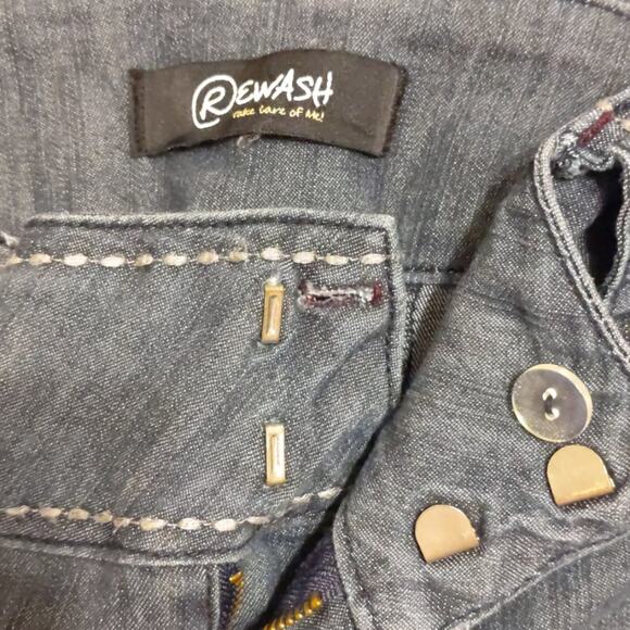 Rewash Wide Leg Flare Bottom … 5 - Picture 6 of 7